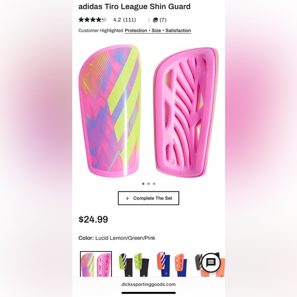 ADIDAS SHIN GUARDS- KIDS SMALL
